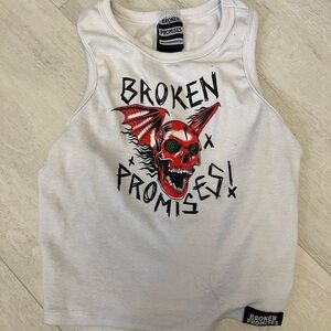 Broken promises tank top